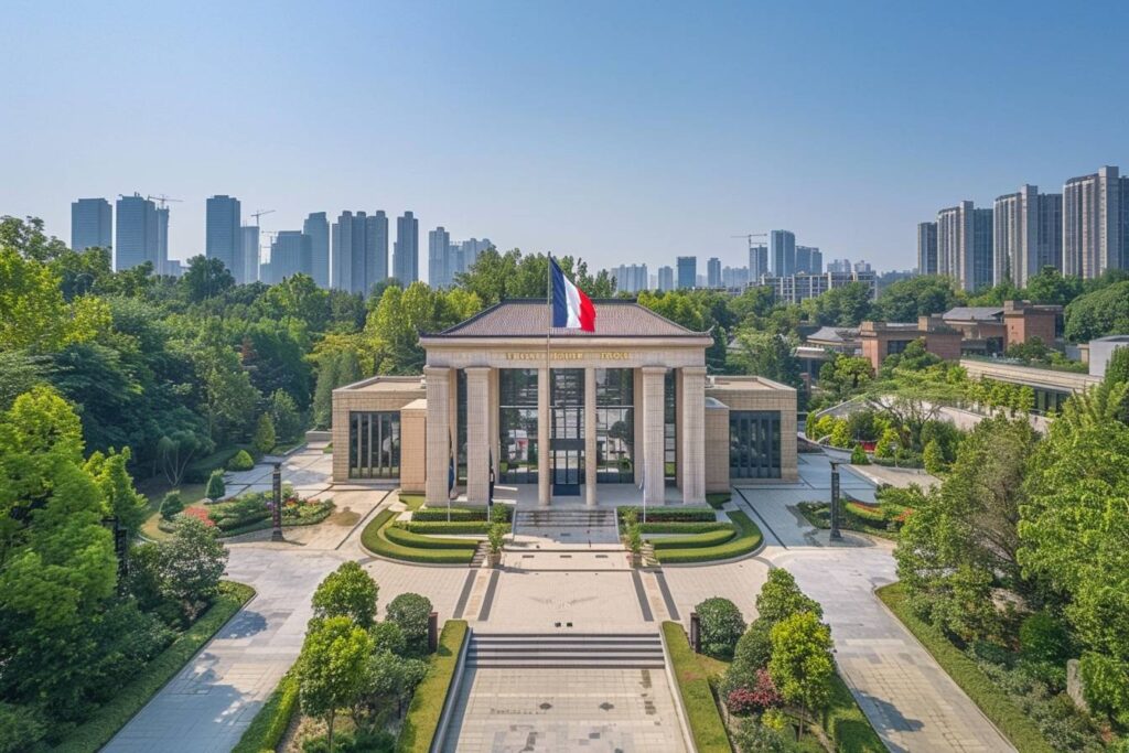 Ambassade de France et consulats français en Chine