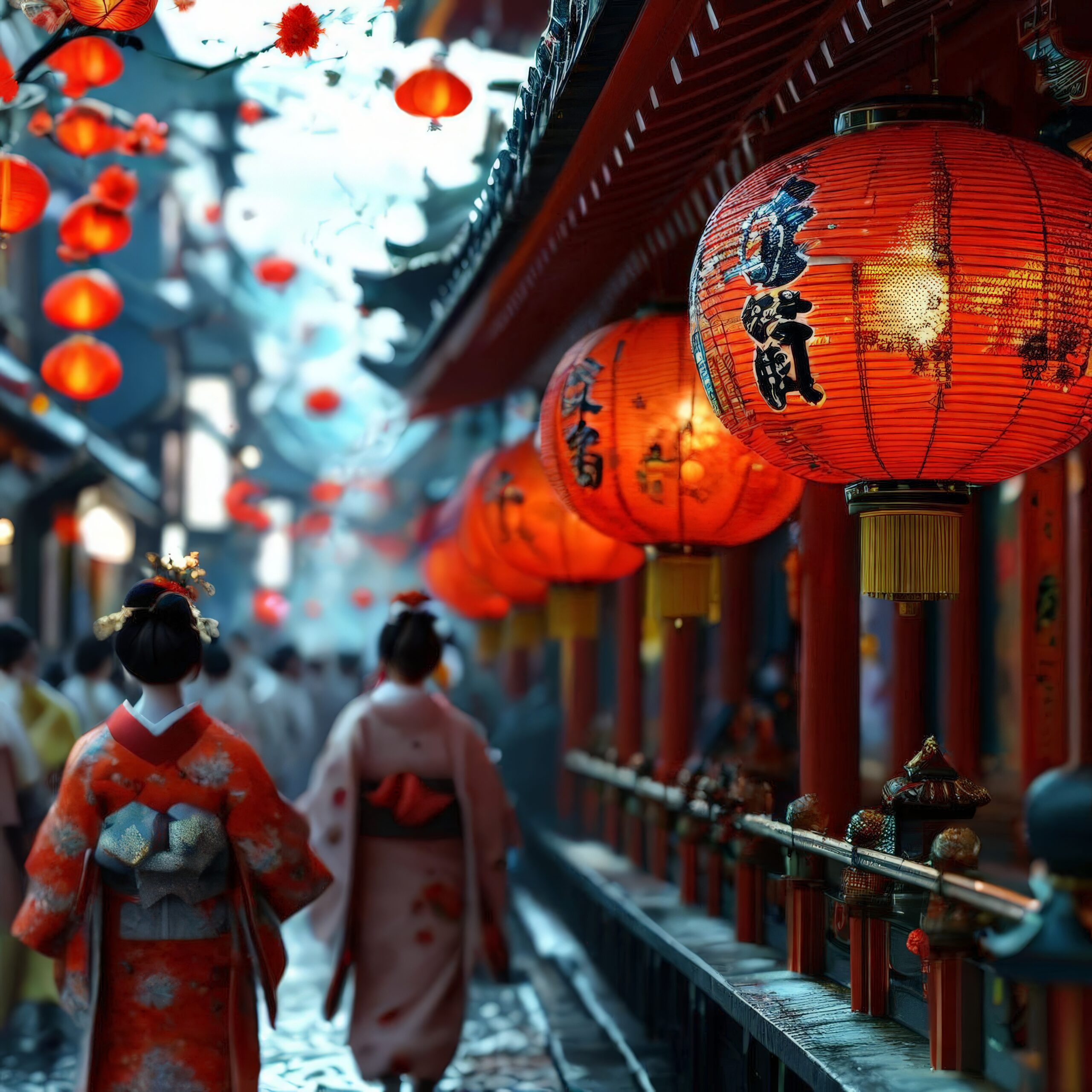 rue traditionnelle chinoise