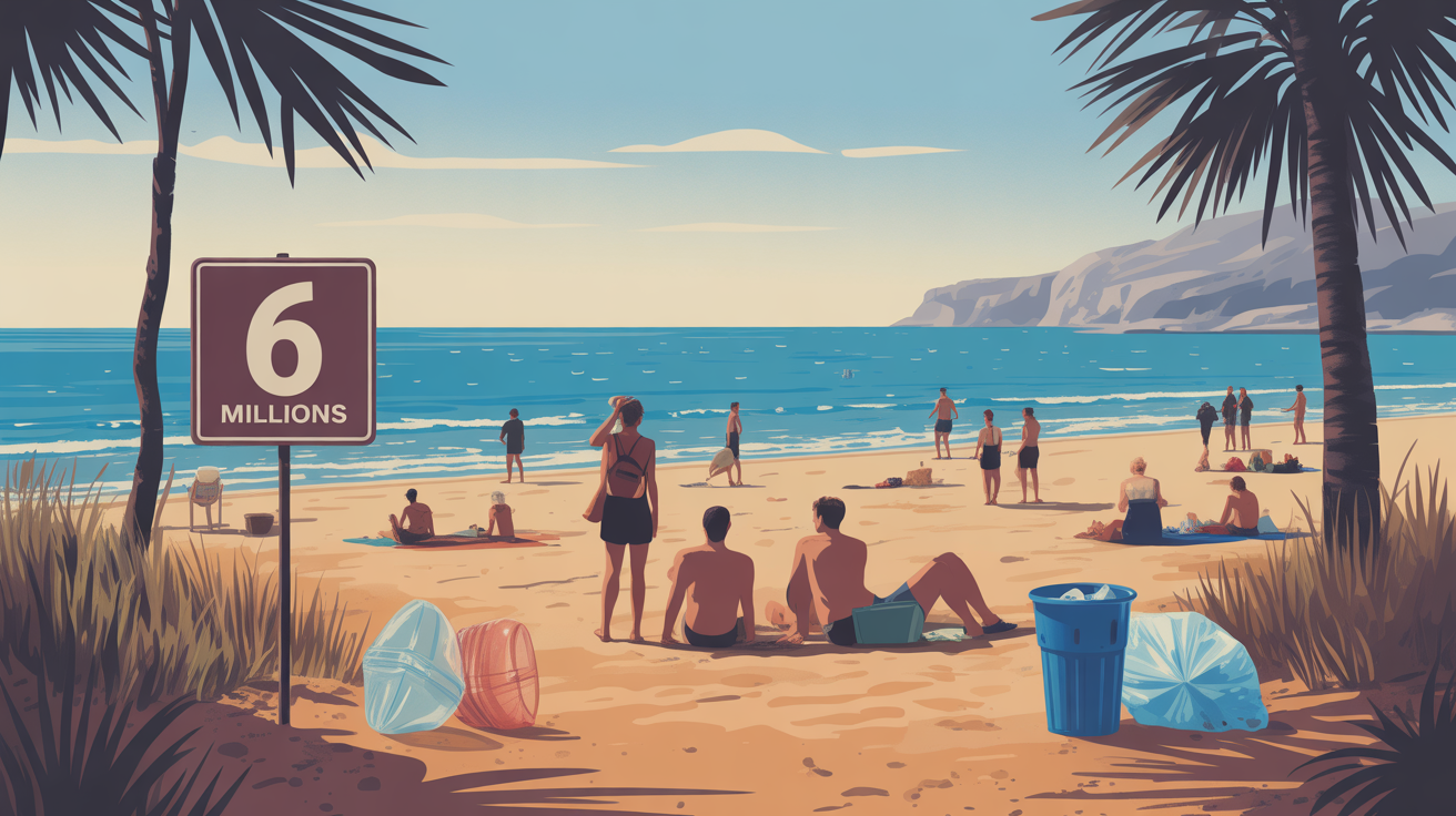Plage bali 2025 dechets touristes chiffres