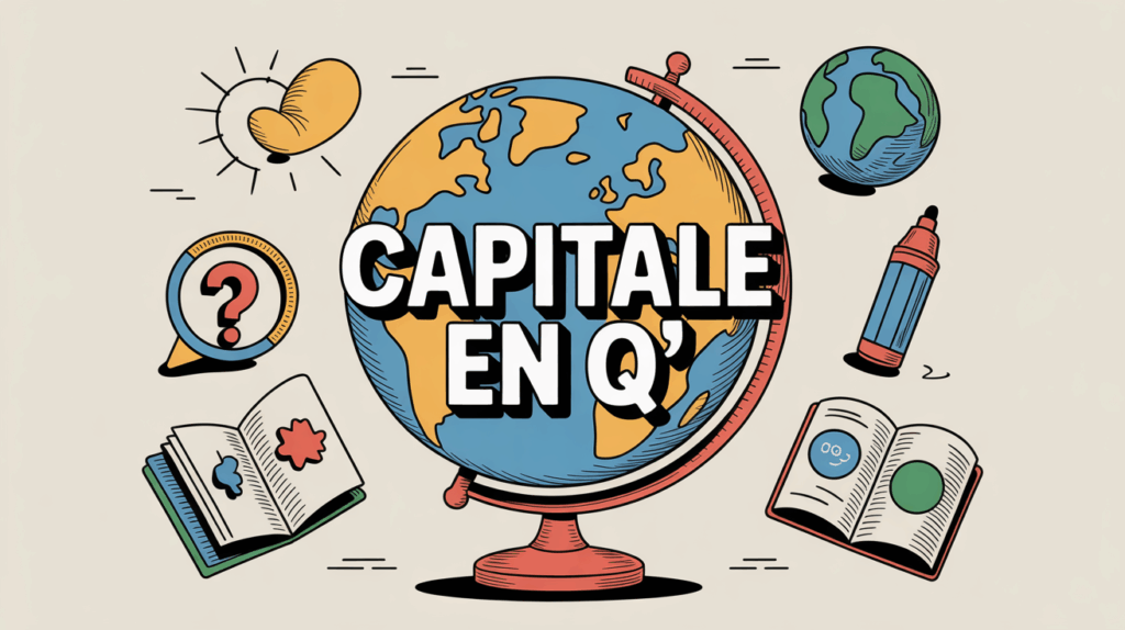 globe quiz capitale en q