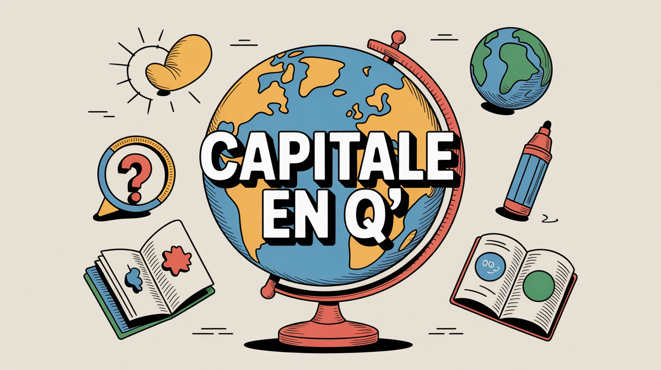 globe quiz capitale en q