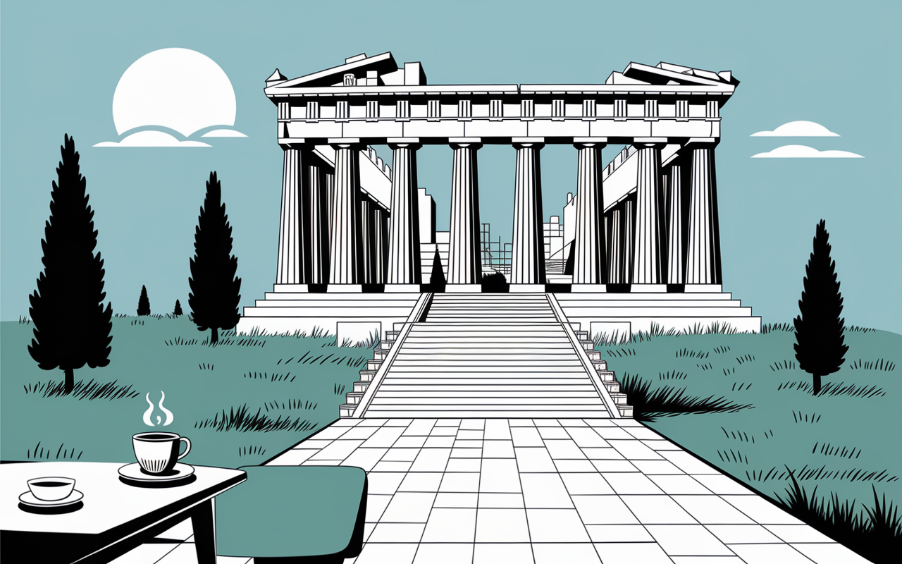 ascension matinale parthenon city trip athenes