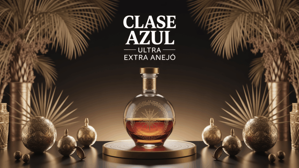 Carafe Clase Azul Ultra Extra Anejo or platine prestige mexique