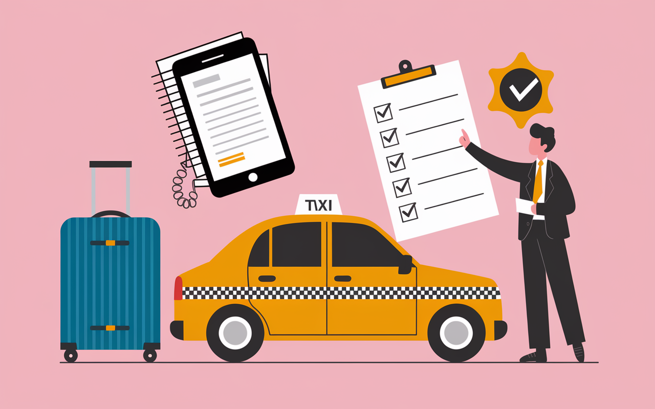 Conseils securite valise Riga checklist taxi