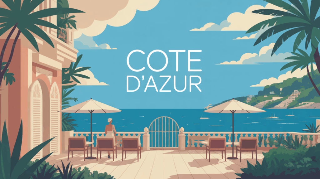 hotel elegant cote d'azur mediterraneen ambiance accueil