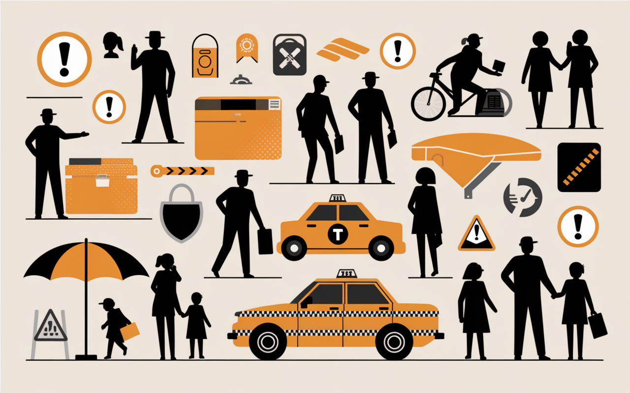 Prudence plage Agadir pickpocket taxis famille sûre