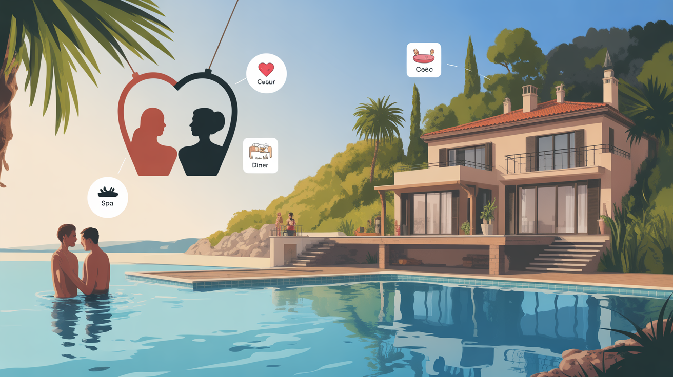 villa sur pilotis bali piscine couples spa diner