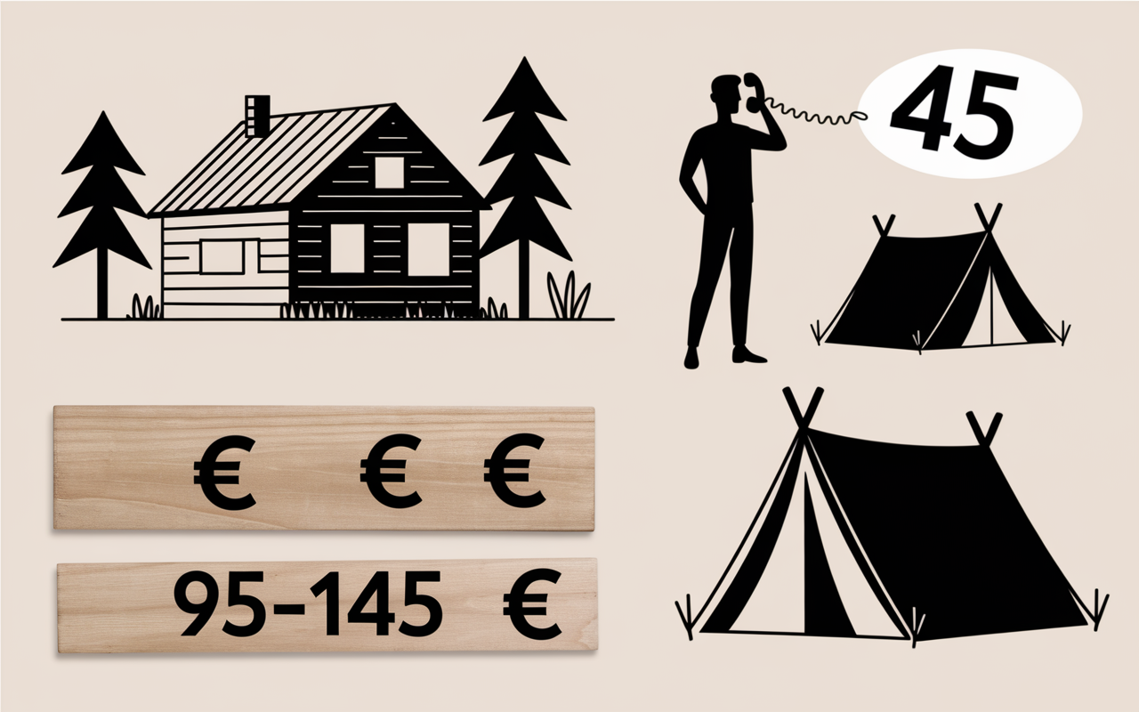 gite refuge tente GR 400 reservation telephone