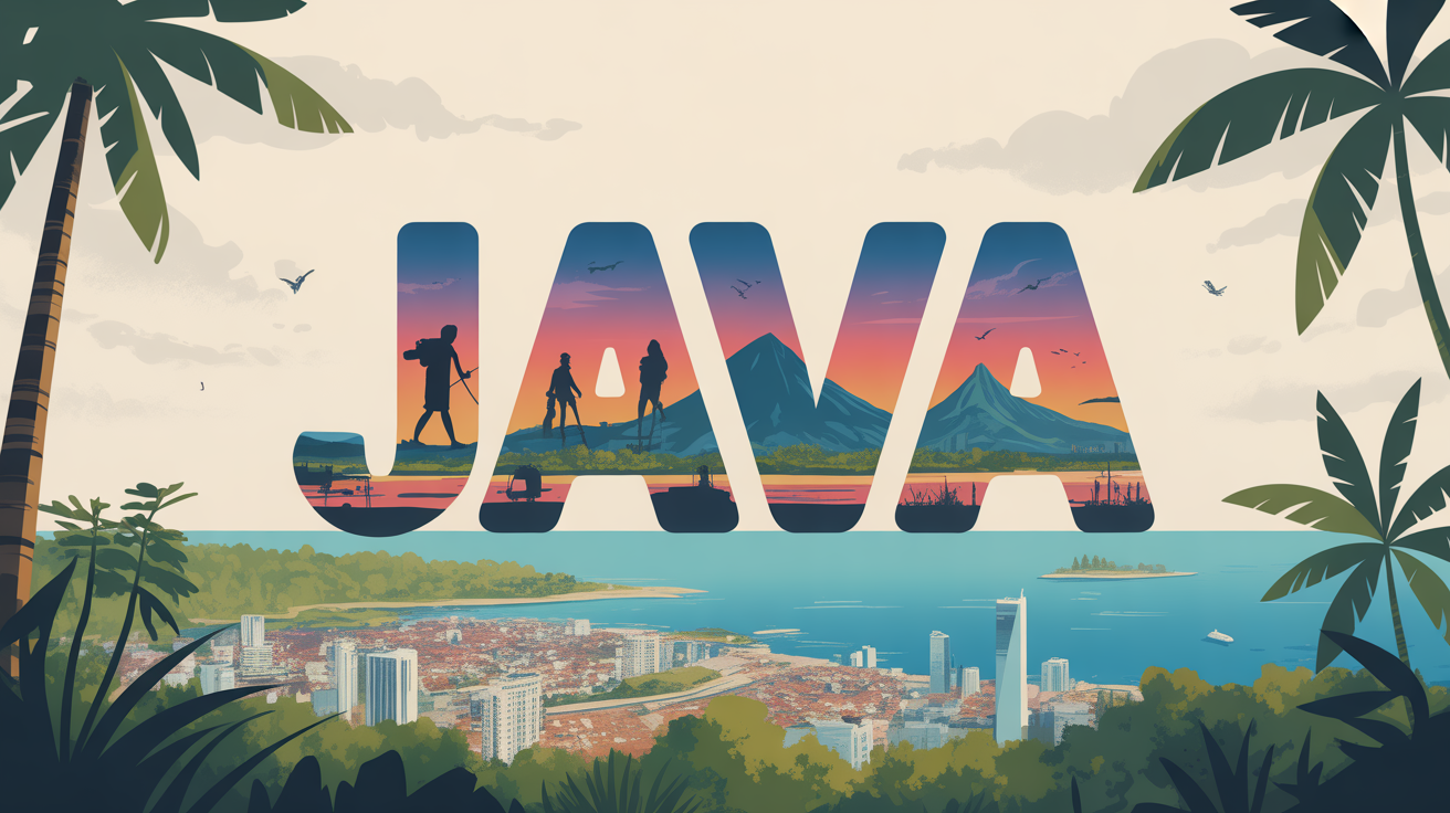 Java 天空视图插图旅行