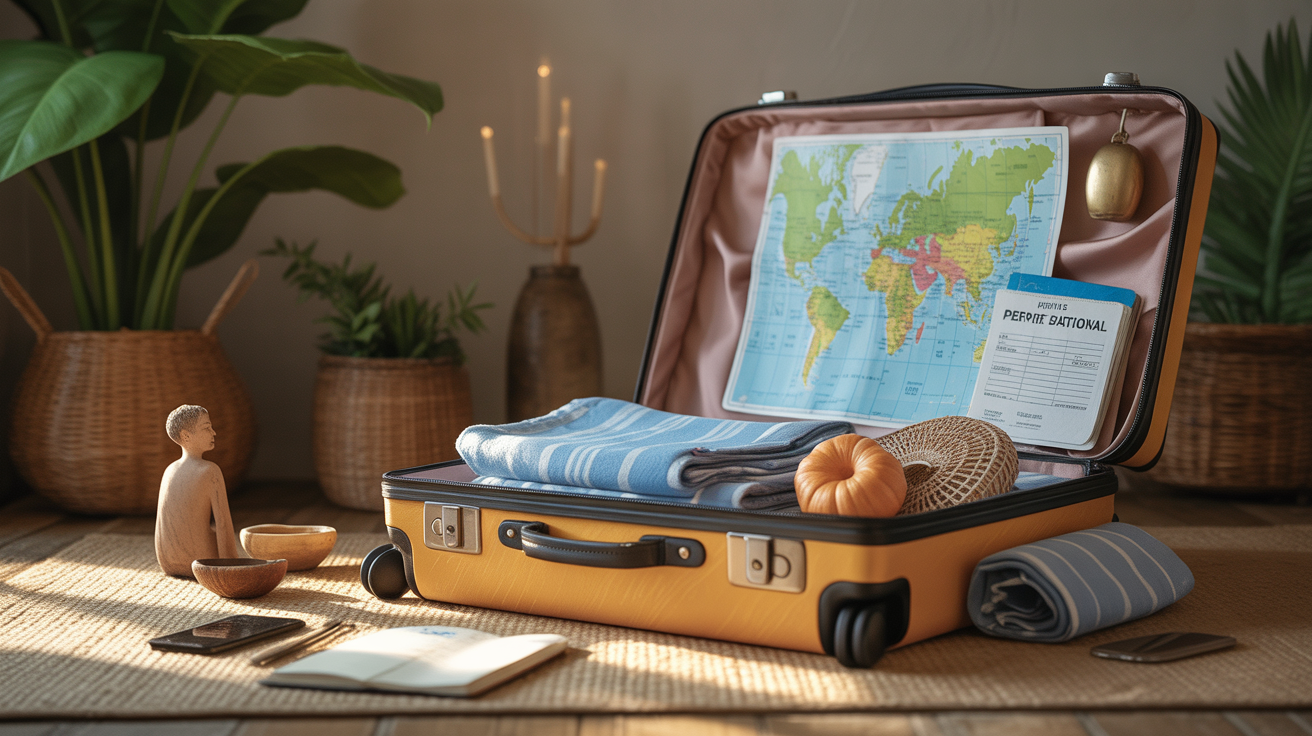 Valise et conseils préparation voyage Bali