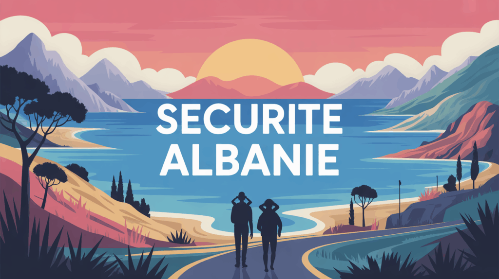 paysage albanie securite montagnes mer route