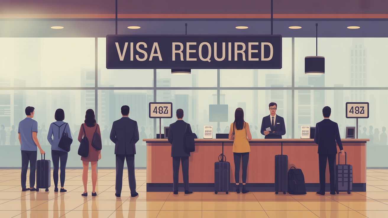 controle aeroport bali visa passeport