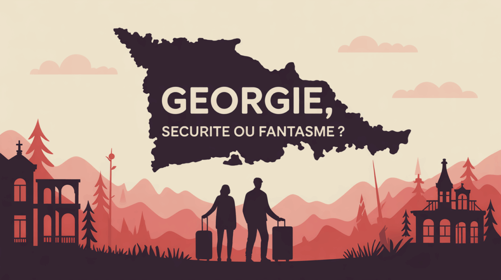 Illustration carte Géorgie sécurité voyageurs