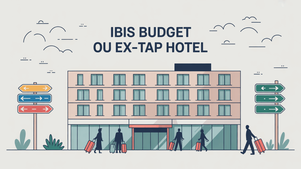 Ibis Budget ex Etap Hotel moderne facade voyageurs SEO