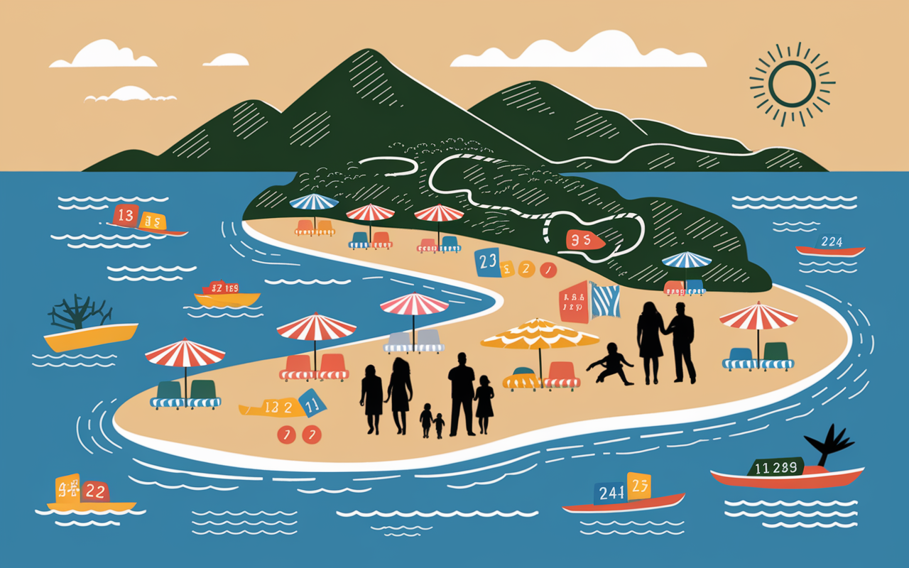 carte des plus belles plages paradisiaques corse