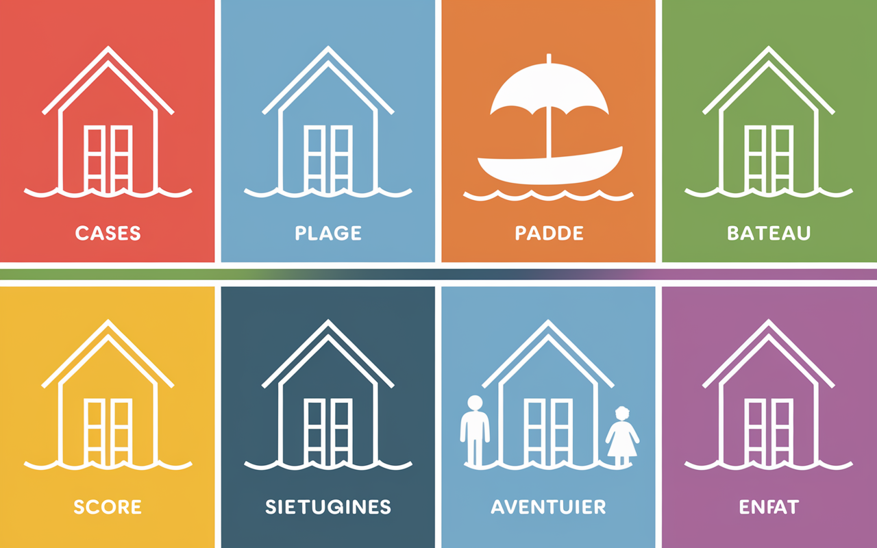 tableau comparatif plages paradisiaques corse famille activités