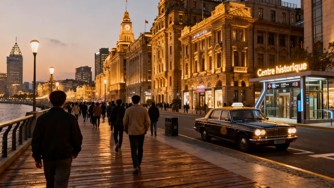 Bund Shanghai centre historique