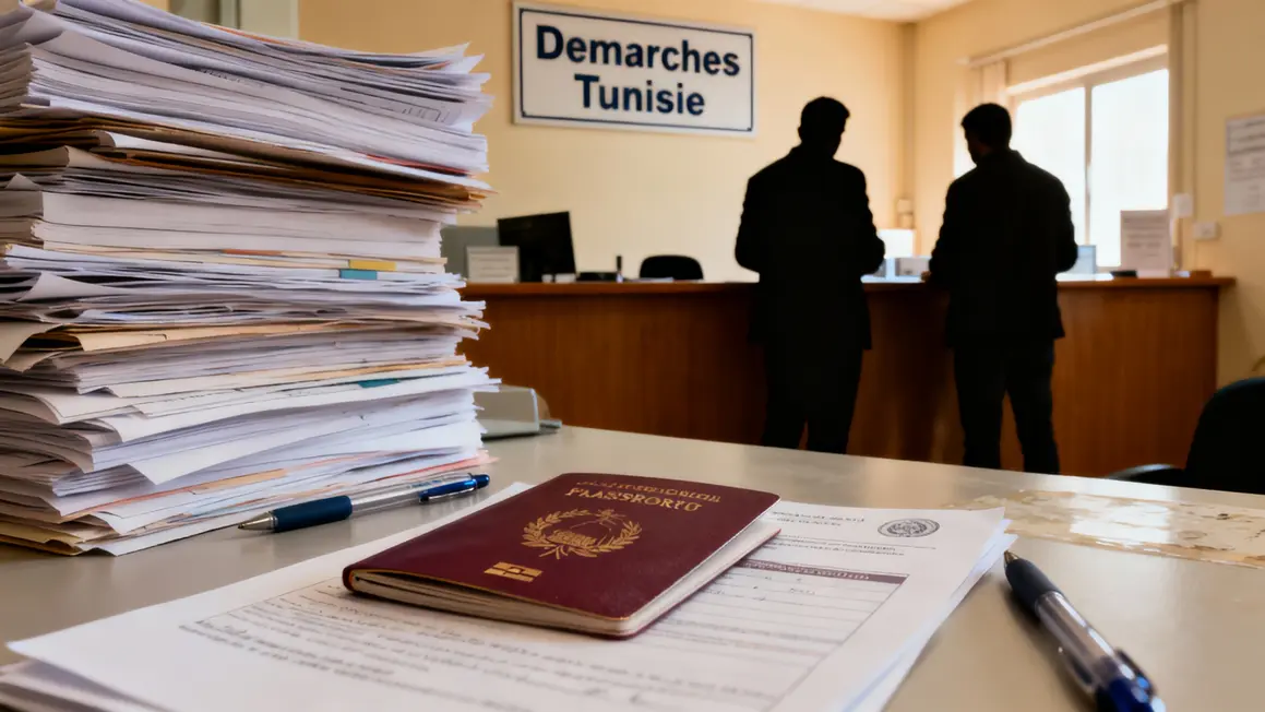 Papiers passeport démarches Tunisie expatrié
