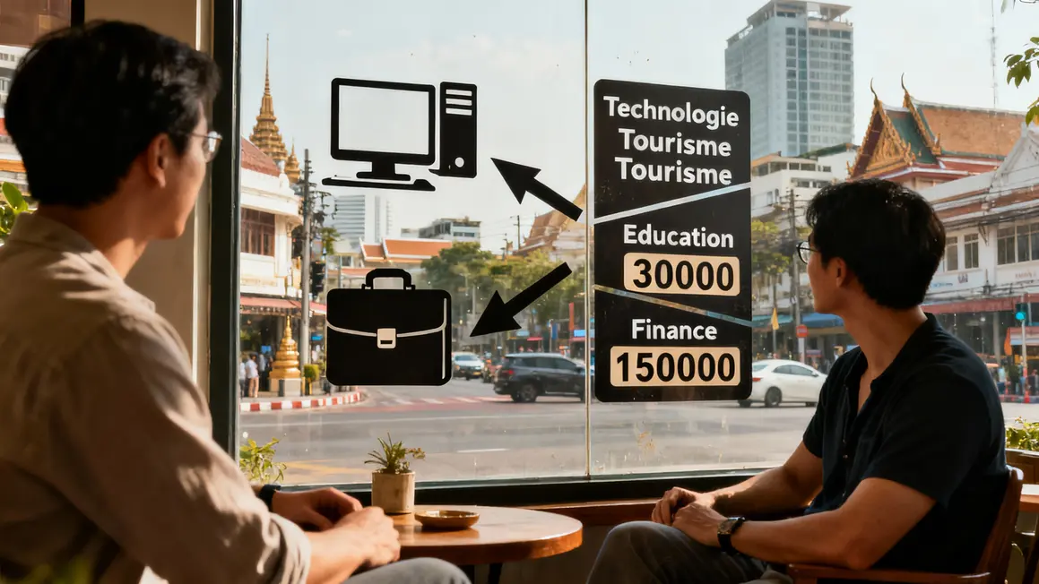 secteurs porteurs salaires expatriés thaïlande