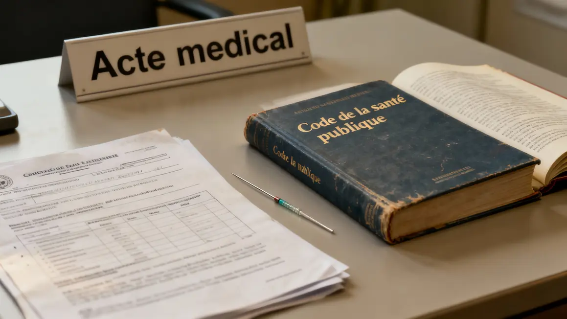 Acupuncture cadre legal acte medical France