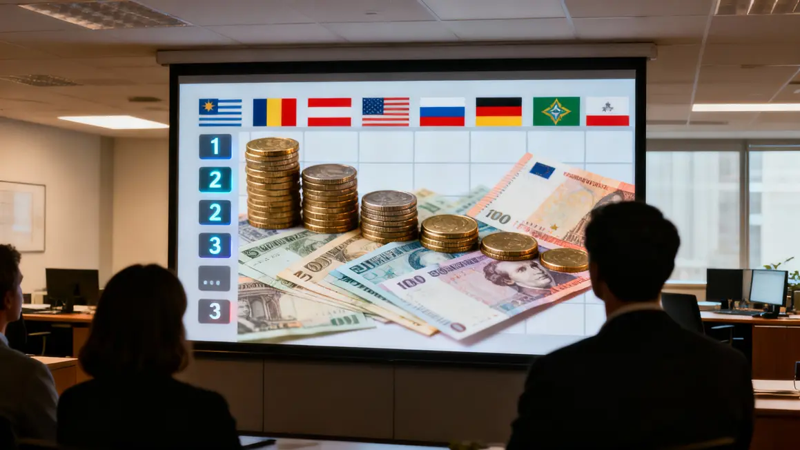 tableau classement devises plus fortes