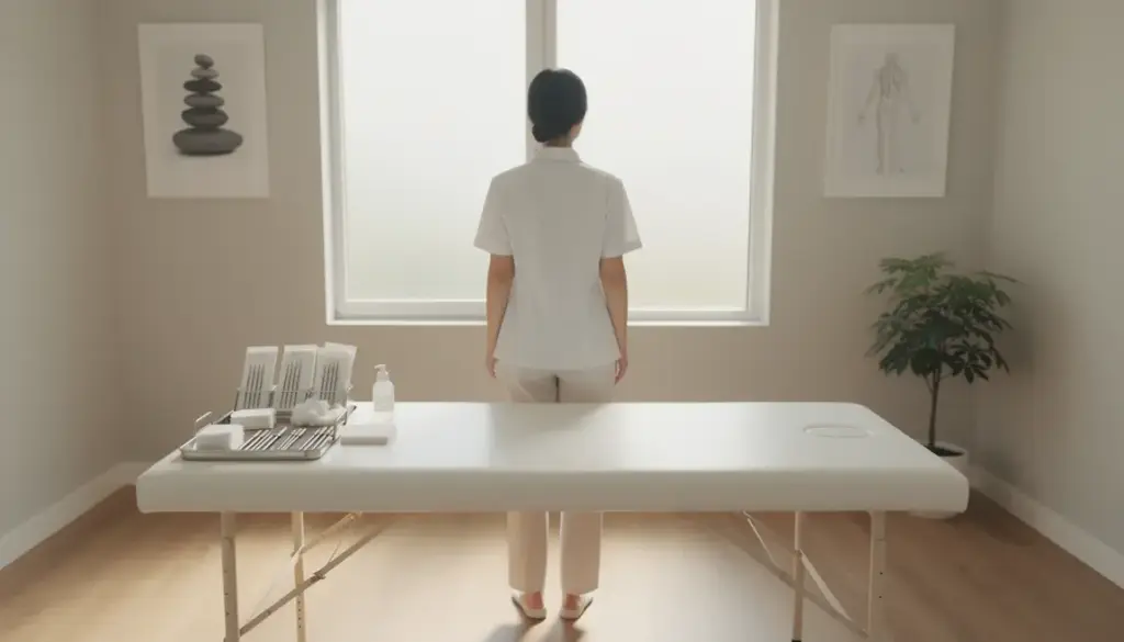 Clinique acupuncture moderne en Chine