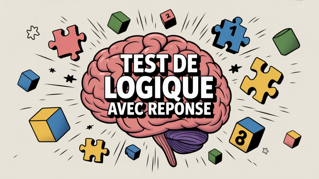 test de logique avec réponse cerveau puzzle chiffres